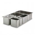 Colher Perfurada Inox Aisi 200 Gastronorm 2/1