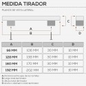 Puxador Aço Inoxidável 2312