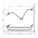 Conjunto Platera - Escurreplatos - Aço Inox