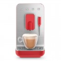 Cafeteira Superautomática com Vaporizador 50's Estilo Vermelho