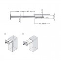 Ferragen de Mesa Removível Frontal Fixo