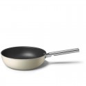 Wok 30 cm Estilo Anni 50 Creme