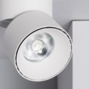 LED sconce 15 Circular alumínio Circular branco ne on Onuba 2700K