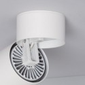 LED sconce 15 Circular alumínio Circular branco ne on Onuba 2700K