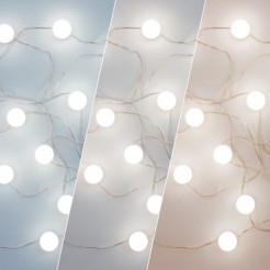 Pacote 10 luzes LED Espelho Adesivo Camarim