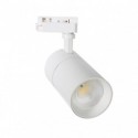 Fase monofásica do diodo emissor de luz do trilho do Foco 20 Regulable Dimmable ne Mall Mallet branco 3000K