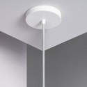 Luminária Pendente Metal Ballne Blanca Branco