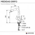 Torneira para Pia de Cozinha Osmose 3 Vias GF214