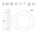 Foco diodo Emissor de luz 12V DE 3,2 W 4000K Microlux