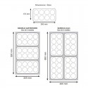 Molde Cilindro 8 Cavidades Silicone Pastryflex