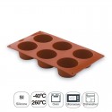 Molde Muffin 6 Cavidades Silicone Pastryflex