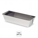 Molde Bolo Liso Inox 18% De Cr.