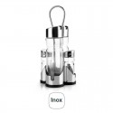 Jogo De Galheteiro Basic Inox