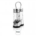 Jogo De Saleiro-Pimenteiro Basic Inox