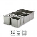 Balde Inox Perfurada Gastronorm 2/1