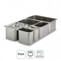 Balde Inox Gastronorm 2/1