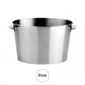 Cubo Arrefece-Champanhe Inox Oval