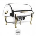 Chafing Dish GN 1/1 Roll Top com Pés de Bronze