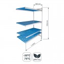 Estante Modular Aberta 4 Prateleiras Fundo 560 mm Altura 1750 mm