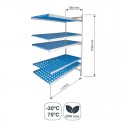 Estante Modular Aberta 5 Prateleiras Fundo 560 mm Altura 1750 mm