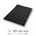 Molde Os Mini Semiesferas 96 Cavidades Silicone Black