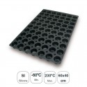 Molde Os Mini Muffins 70 Cavidades Silicone Black