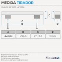 Atirador EcoBasic Metalizado Cromado Mate