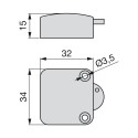 Interruptor para Porta de Armário (10 pçs)